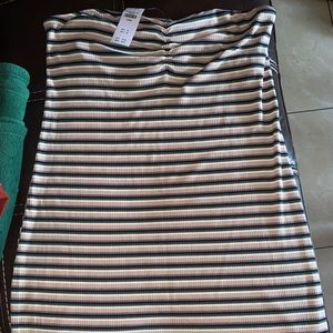 Hollister strapless dress